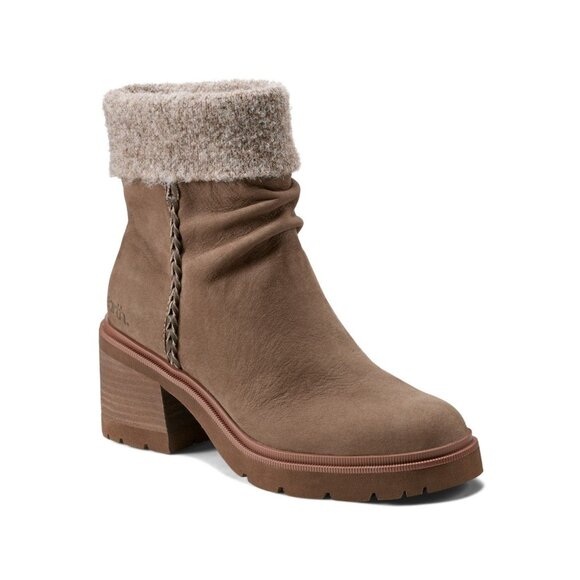 Earth Shoes - Earth Women's Gresa Cozy Waterproof Block Heel Booties